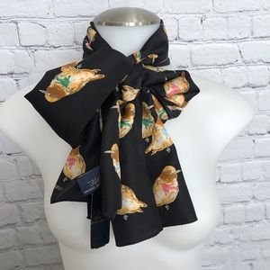 Brooks Brothers Bird Scarf